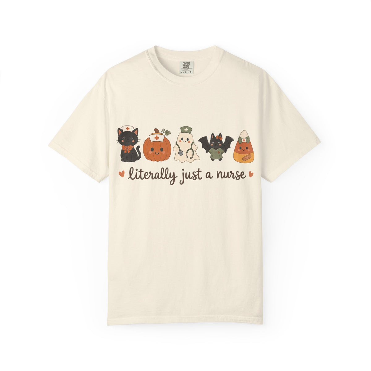 literally just a nurse — Cute Halloween Tee
