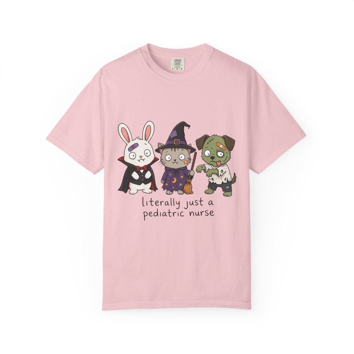 literally just a pediatric nurse — Cute Spooky Halloween Tee