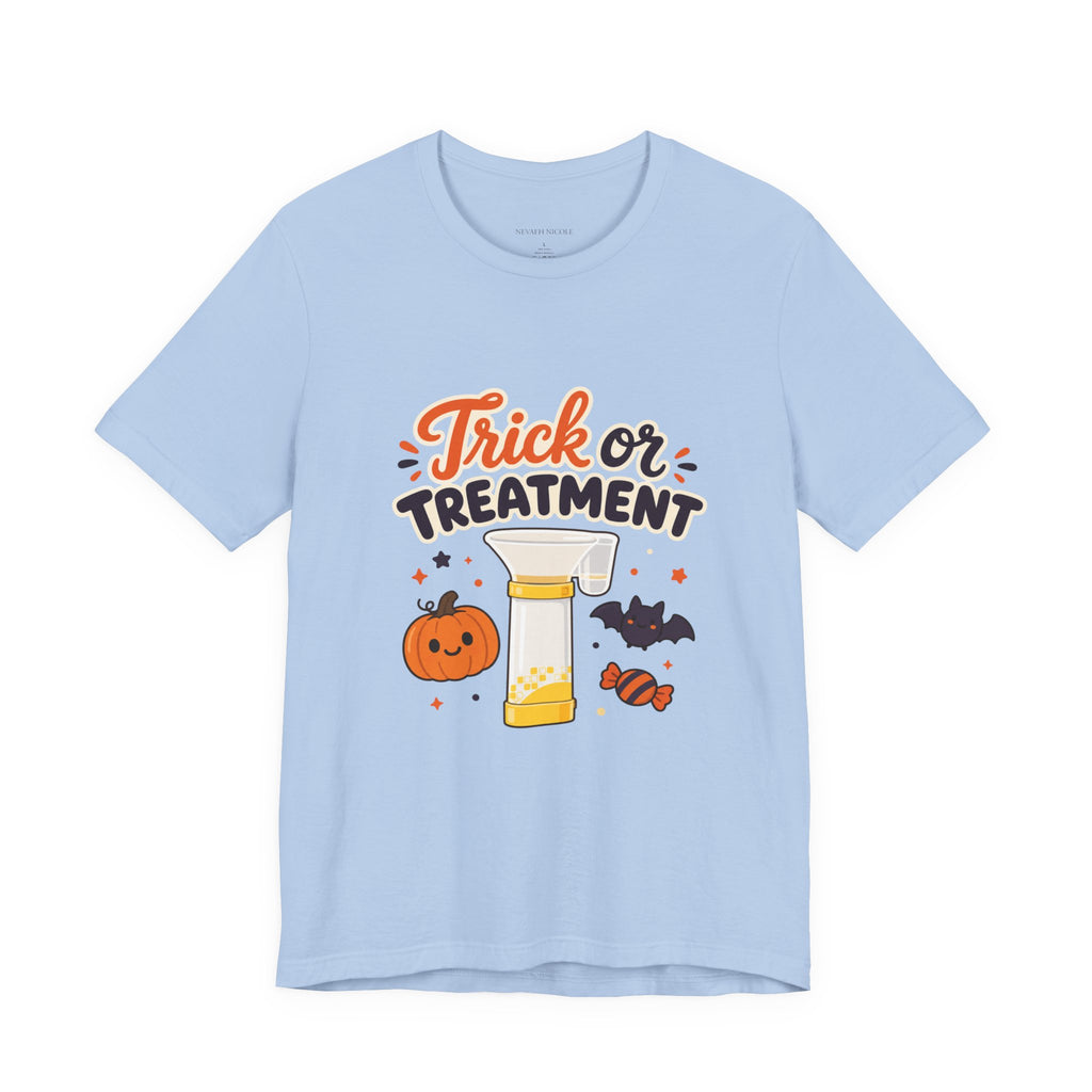 Trick or Treatment — Cute Kids Respiratory Halloween Tee Bella+Canvas