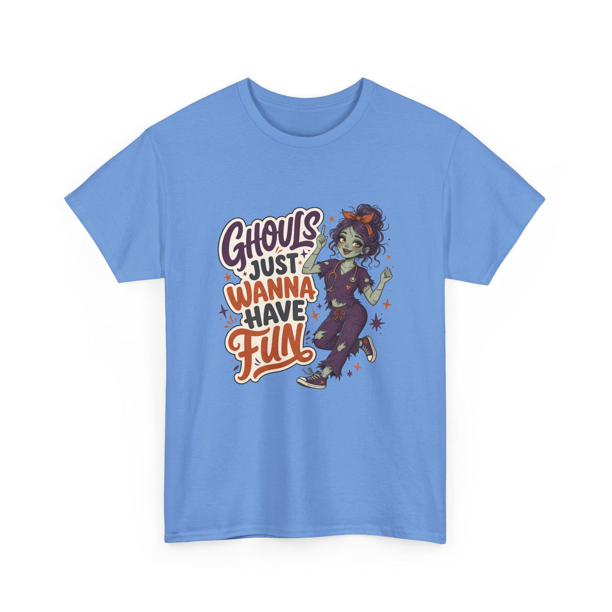 Ghouls Just Wanna Have Fun Tee - Halloween Nurse Tee Gildan 5000