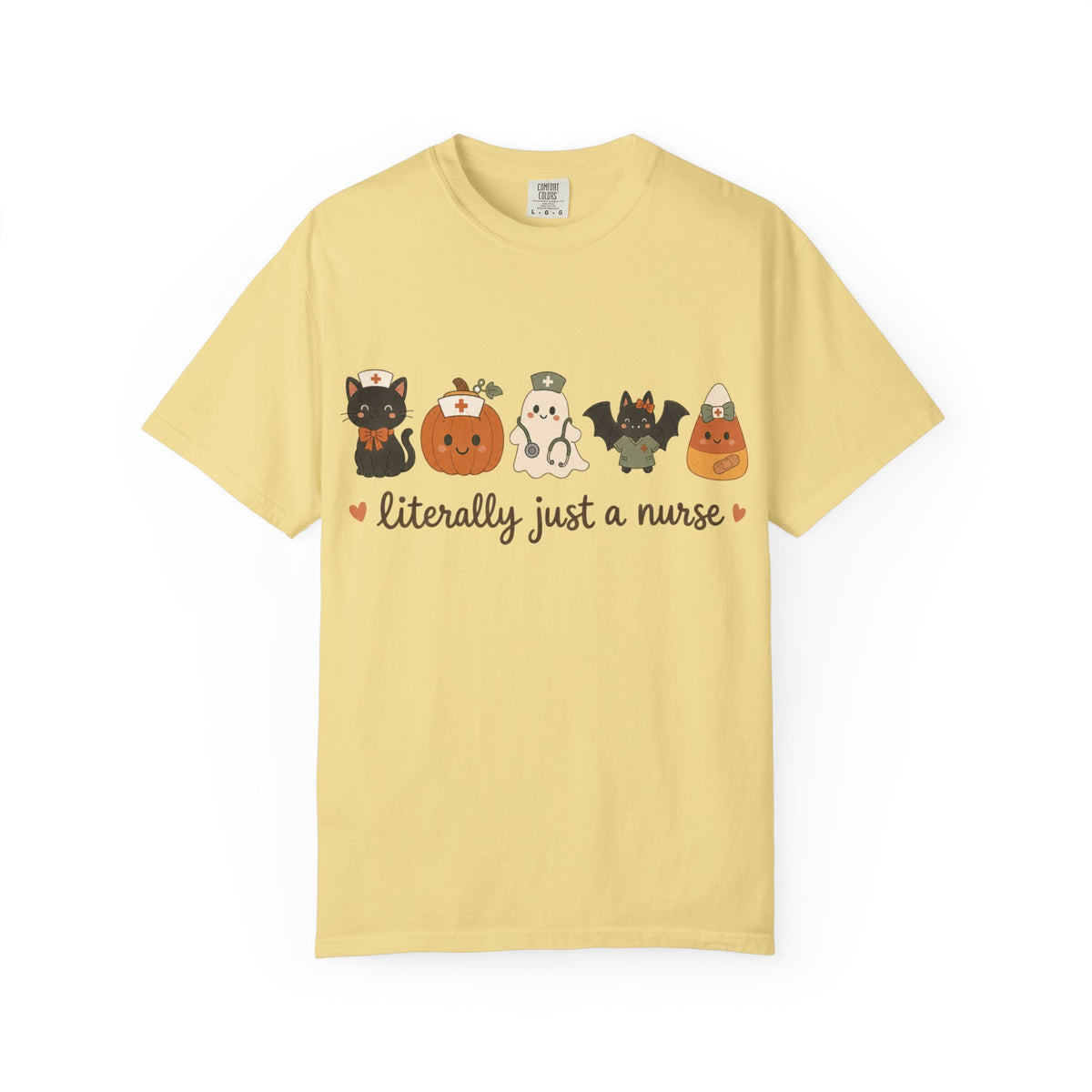 literally just a nurse — Cute Halloween Tee