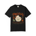 Pawsitively Exhausted - Sleepy Cat Autumn Tee Comfort Colors