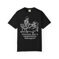 literally just a respiratory therapist - Halloween Skeleton Tee