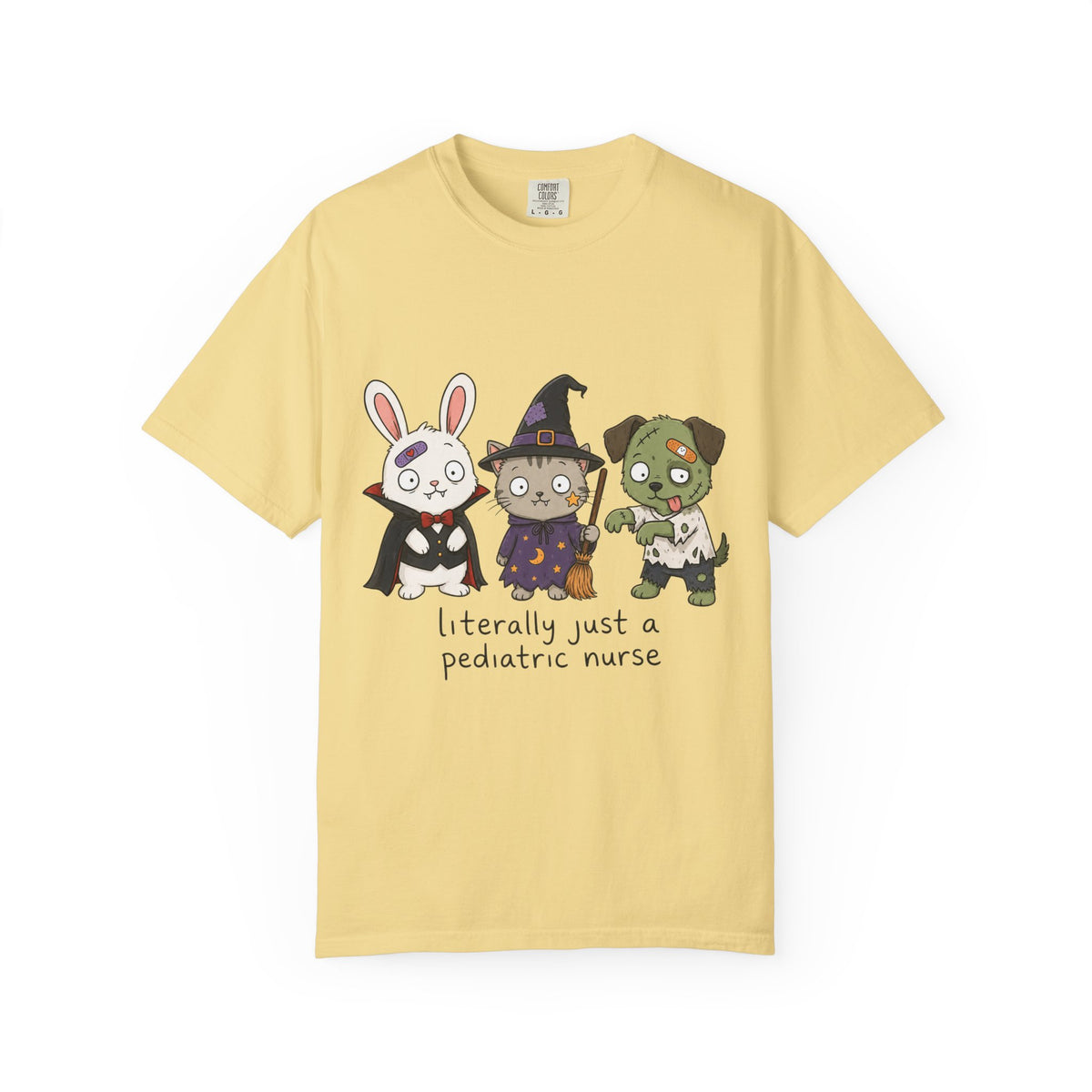 literally just a pediatric nurse — Cute Spooky Halloween Tee