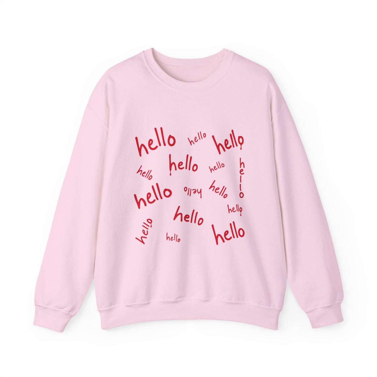 hello hello hello hello — Halloween Sweatshirt Gildan 18000