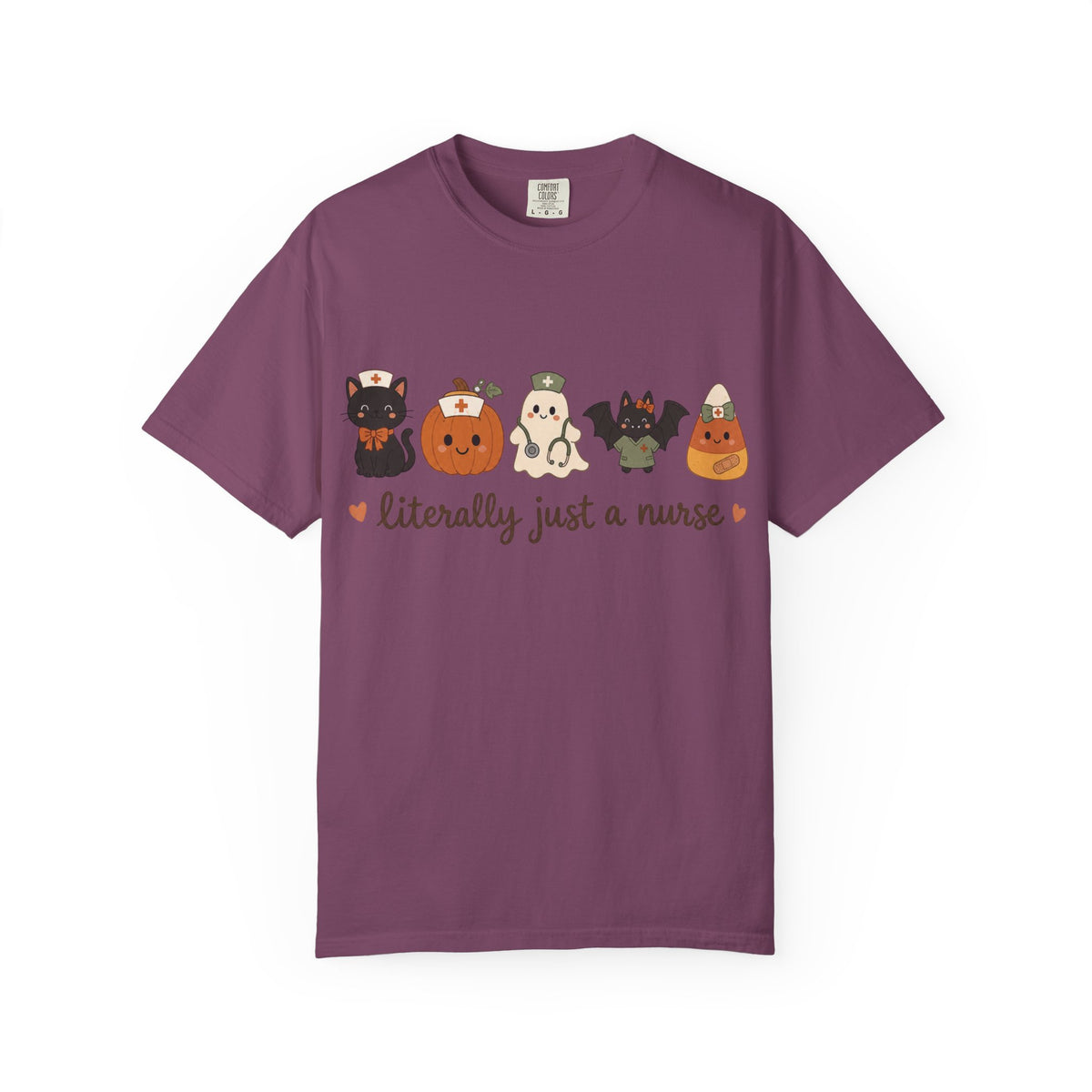literally just a nurse — Cute Halloween Tee
