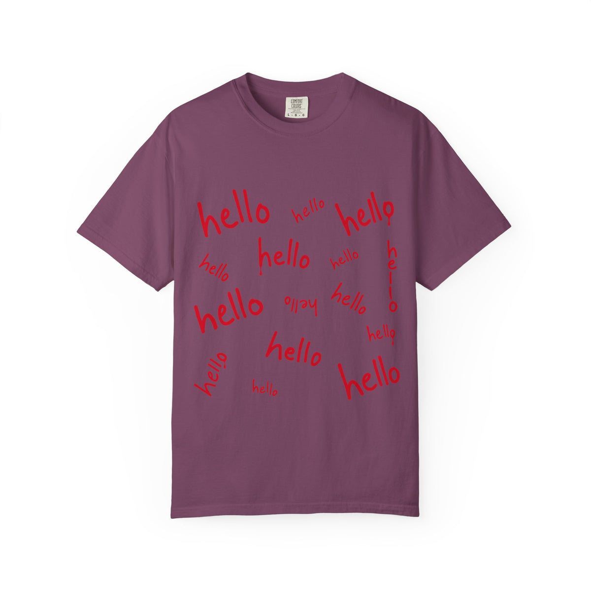 hello hello hello hello —  Halloween Tee Comfort Colors