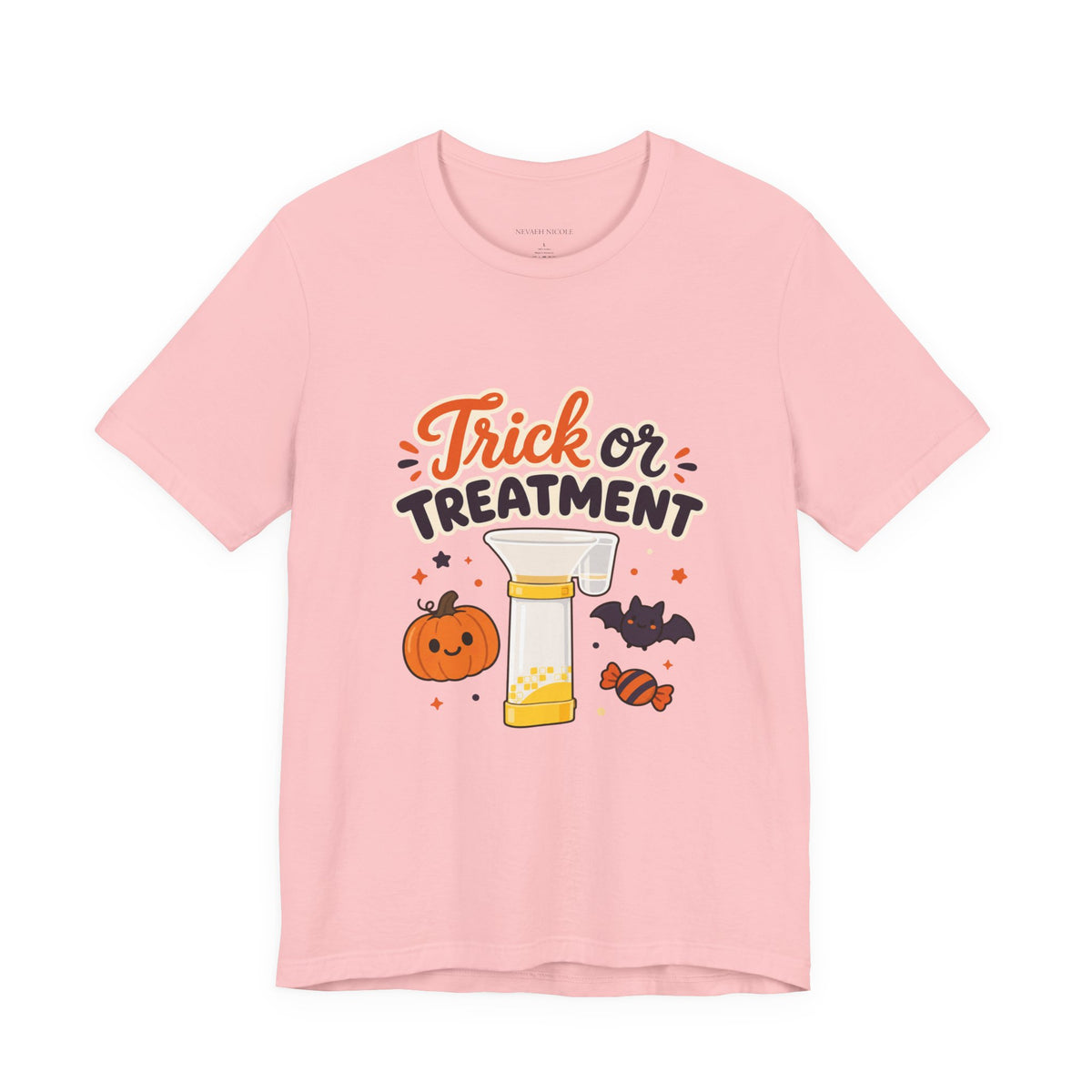 Trick or Treatment — Cute Kids Respiratory Halloween Tee Bella+Canvas