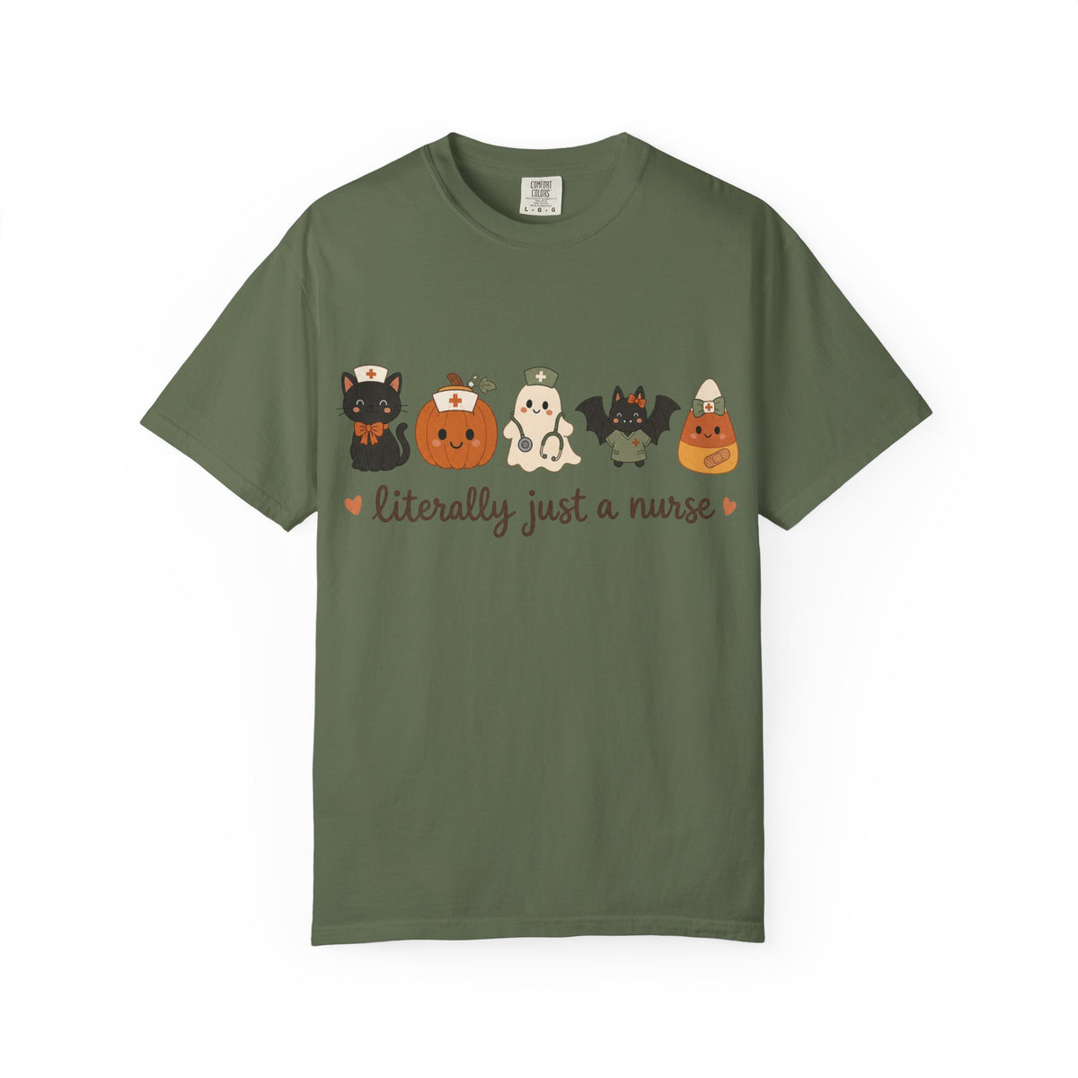 literally just a nurse — Cute Halloween Tee