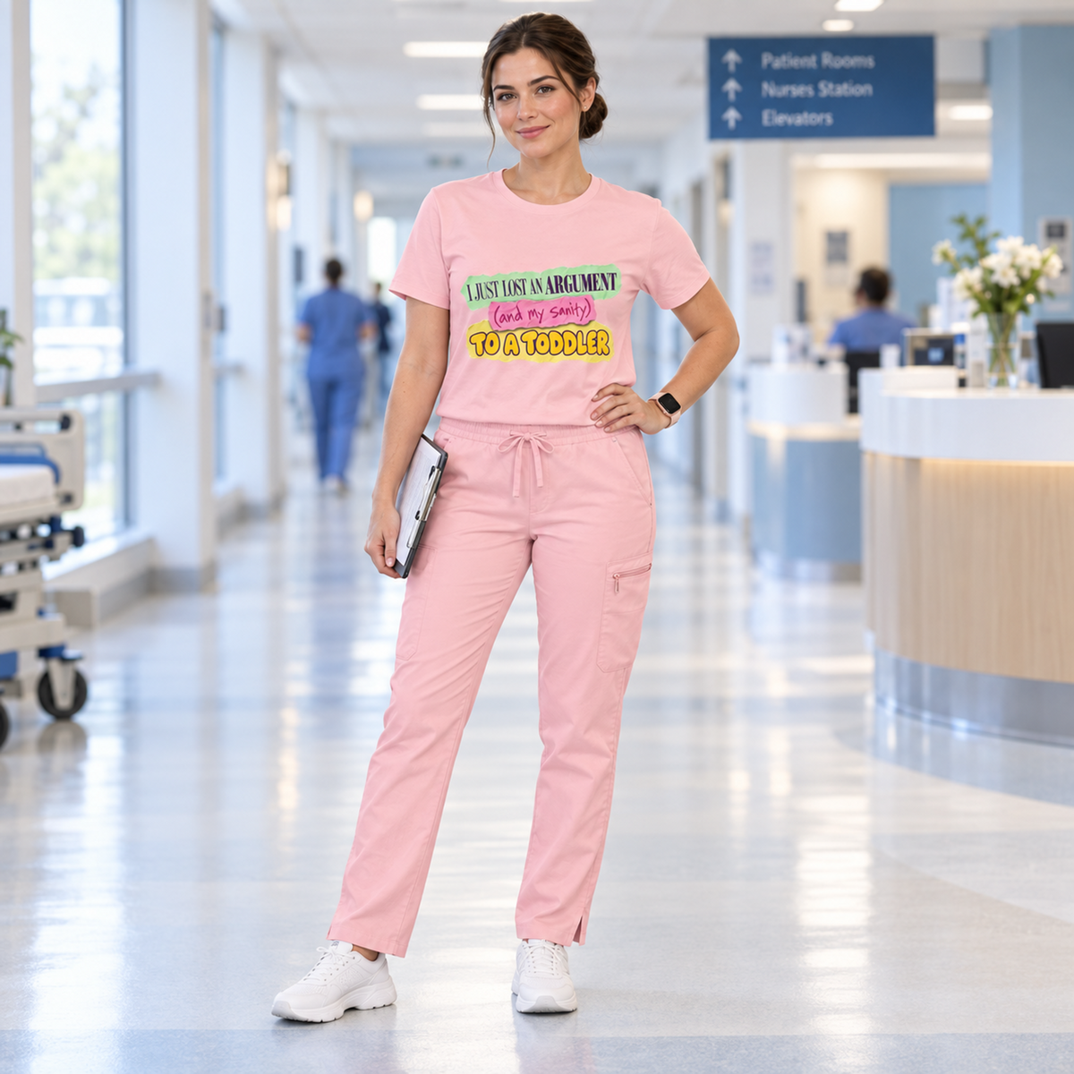 I Just Lost An Argument (and my sanity) to a Toddler - Funny Kids Tee Bella+Canvas