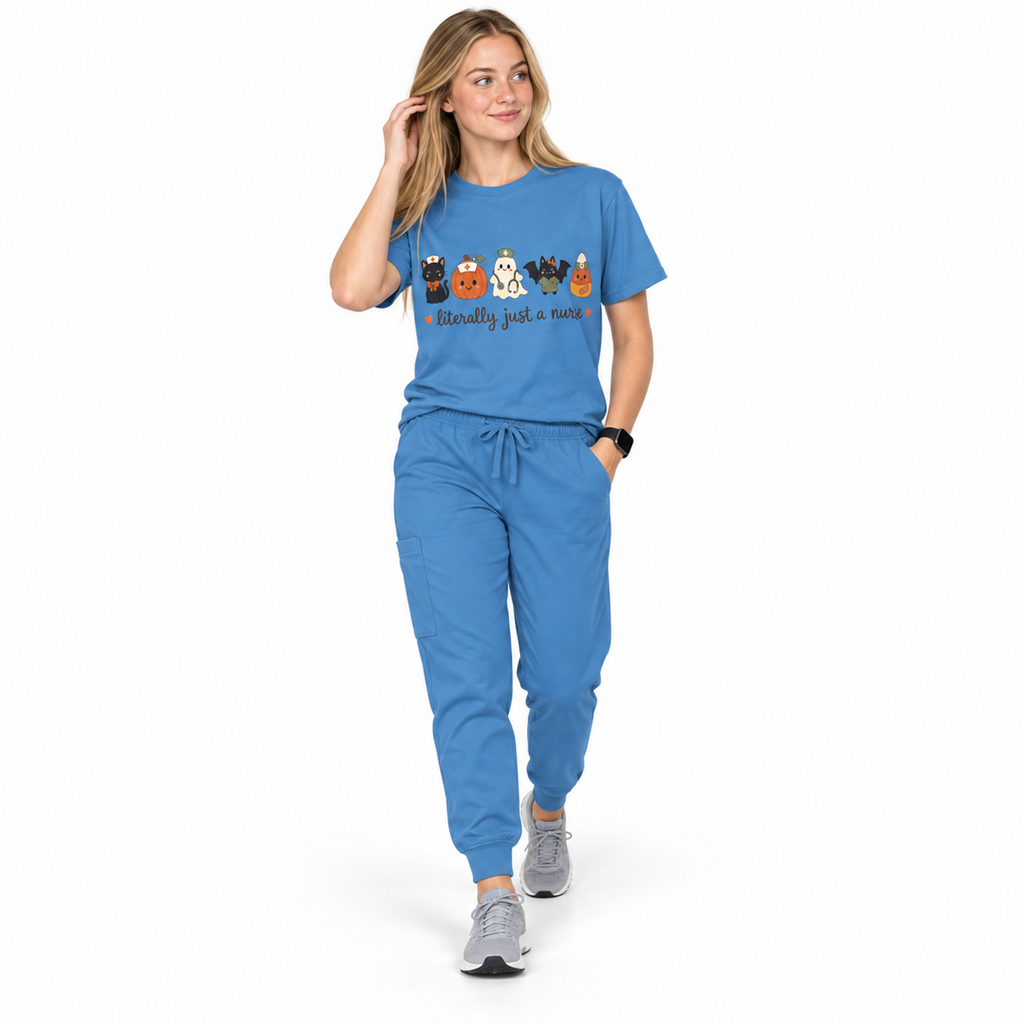 literally just a nurse — Cute Halloween Tee