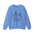 Respiratory Therapist Sweatshirt — “literally just a respiratory therapist” Skeleton Design