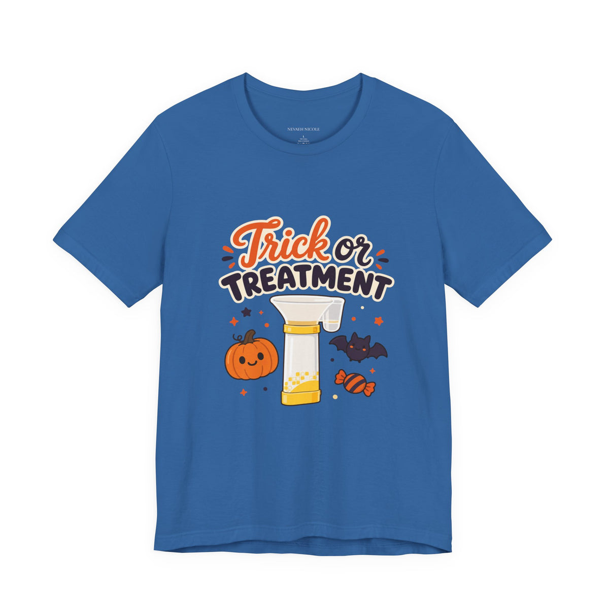 Trick or Treatment — Cute Kids Respiratory Halloween Tee Bella+Canvas