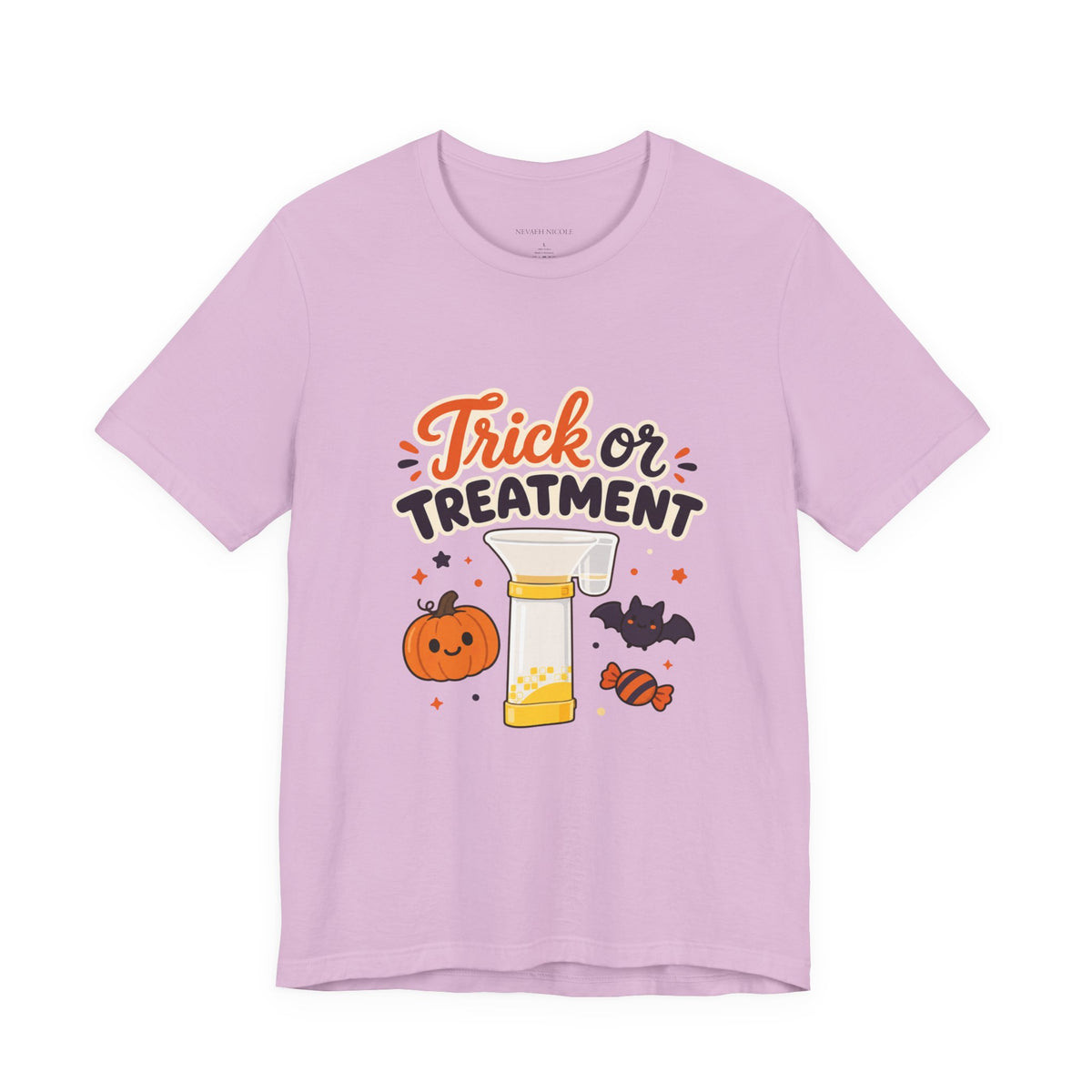 Trick or Treatment — Cute Kids Respiratory Halloween Tee Bella+Canvas