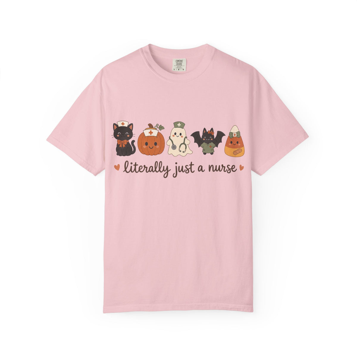 literally just a nurse — Cute Halloween Tee