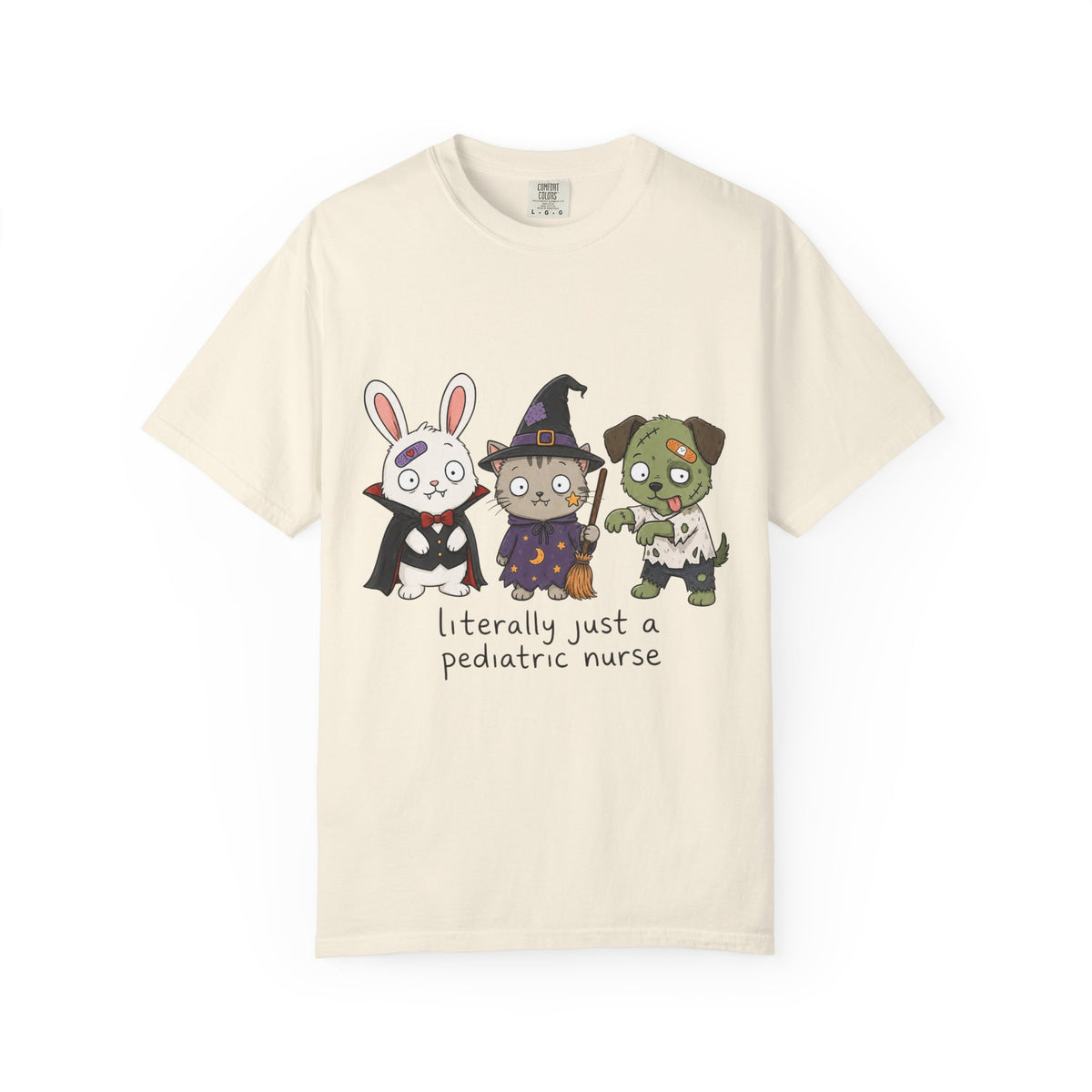 literally just a pediatric nurse — Cute Spooky Halloween Tee