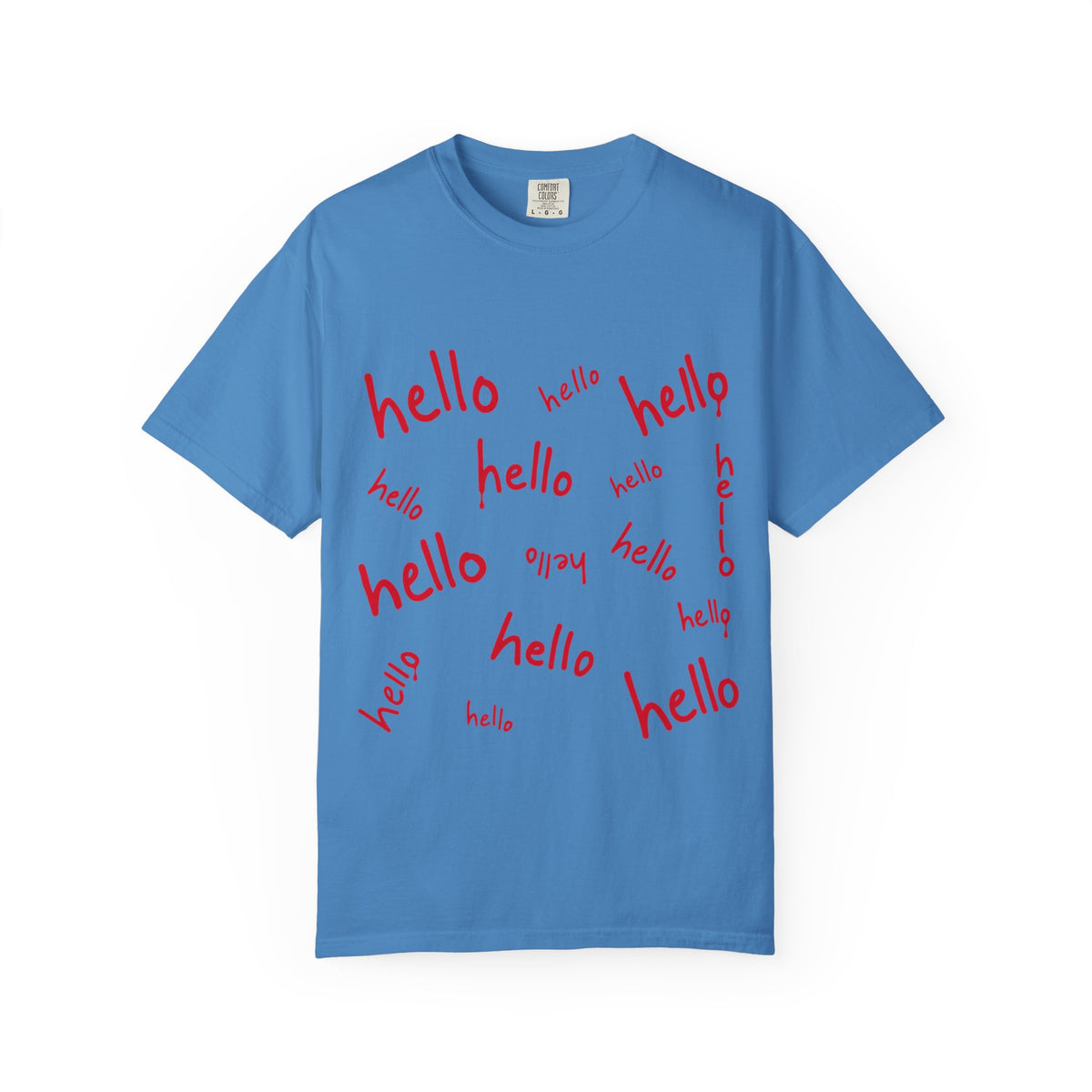 hello hello hello hello —  Halloween Tee Comfort Colors