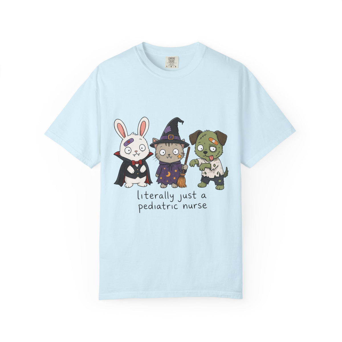 literally just a pediatric nurse — Cute Spooky Halloween Tee