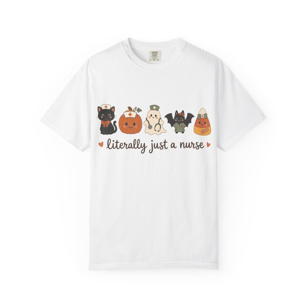 literally just a nurse — Cute Halloween Tee