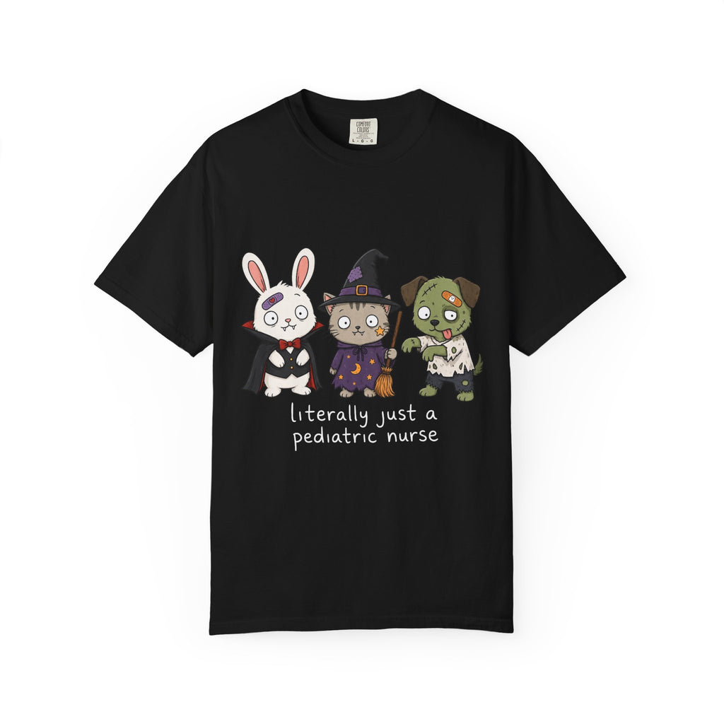 literally just a pediatric nurse — Cute Spooky Halloween Tee
